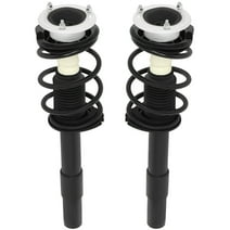 cciyu Front Complete Struts shock and Struts Fits for BMW 525i 2004-2006,for BMW 530i 2004-2007 1335632L 1335632R Quick Struts Assembly -2PC