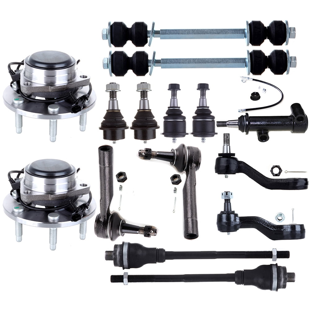 cciyu Front Inner Outer Tie Rod End Idler Arm Pitman Arm Ball Joint ...