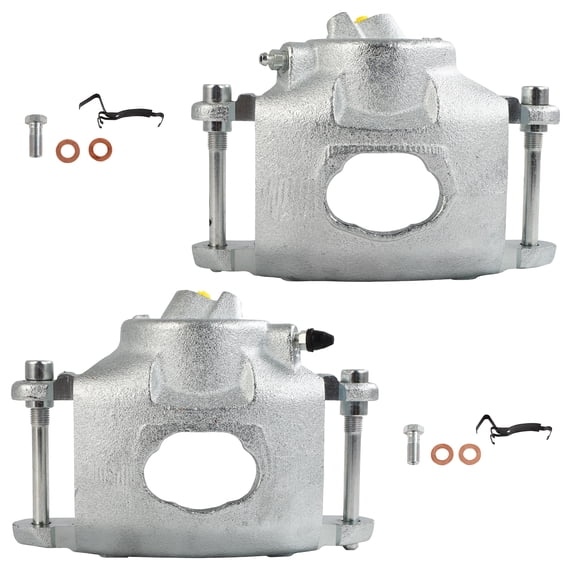 cciyu Front Left & Right Brake Calipers Assembly 18-4060 18-4059 For Buick 1973-1976,For Cadillac 1976,For Chevy 1970-1976,For GMC 1971-1976,For Oldsmobile 1973-1976,For Pontiac 1973-1976