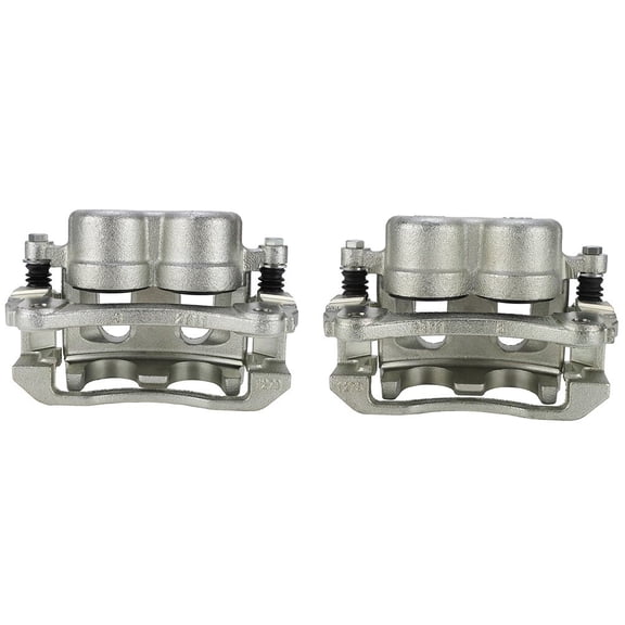 cciyu Front Left + Right Brake Calipers With Bracket 18B4758 18B4759 For Ford 2001-2011 For Mazda 2003-2009 For Mercury 2002-2005 (2PCS)