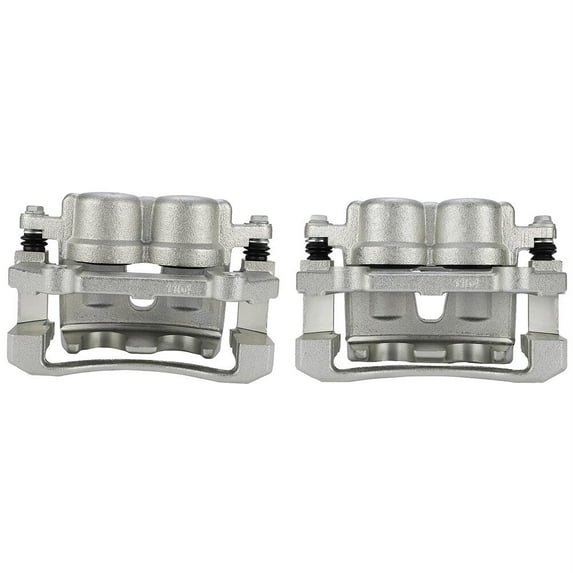 cciyu Front Left + Right Brake Calipers With Bracket 18B4990 18B4991 For Jeep 2005-2010 (2PCS)