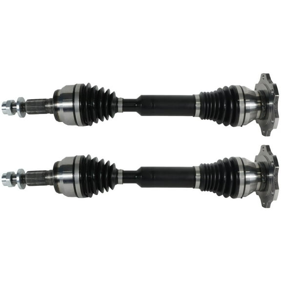cciyu Front Left or Right(Front Driver or Passenger Side) CV Axle Shaft Assembly for Cadillac Escalade,ESV,EXT,For Chevrolet Avalanche,Silverado 1500,Silverado 1500 LD 2PCS