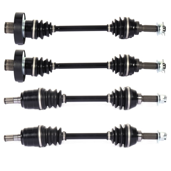 cciyu Front/Rear Left Right CV Axle fit for 2007-2010 for Suzuki King Quad 450 500 700 750 2009-2018 64901-31G40 54901-31G41