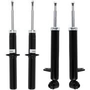 cciyu Front Rear struts Shock Absorbers Compatible for 2007-2013 for BMW X5,2008-2014 for BMW X6 339787 72916 341727 37346 341728 37347 Shocks Struts