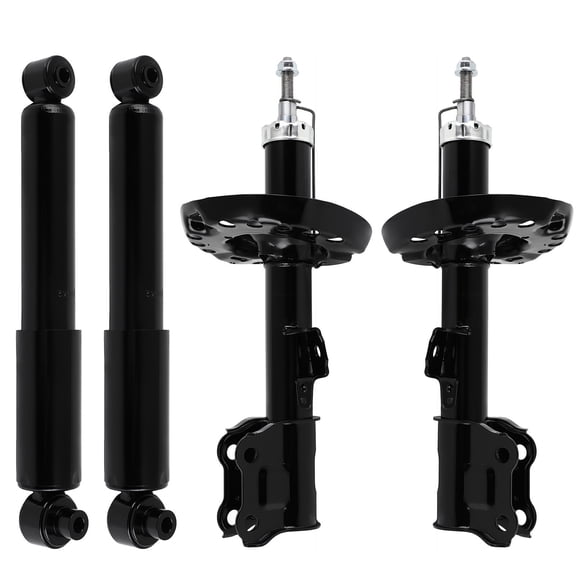 cciyu Front Rear struts Shock Absorbers Compatible for 2010-2013 for Kia Soul 554387 5657 72969 72968 Shocks Struts