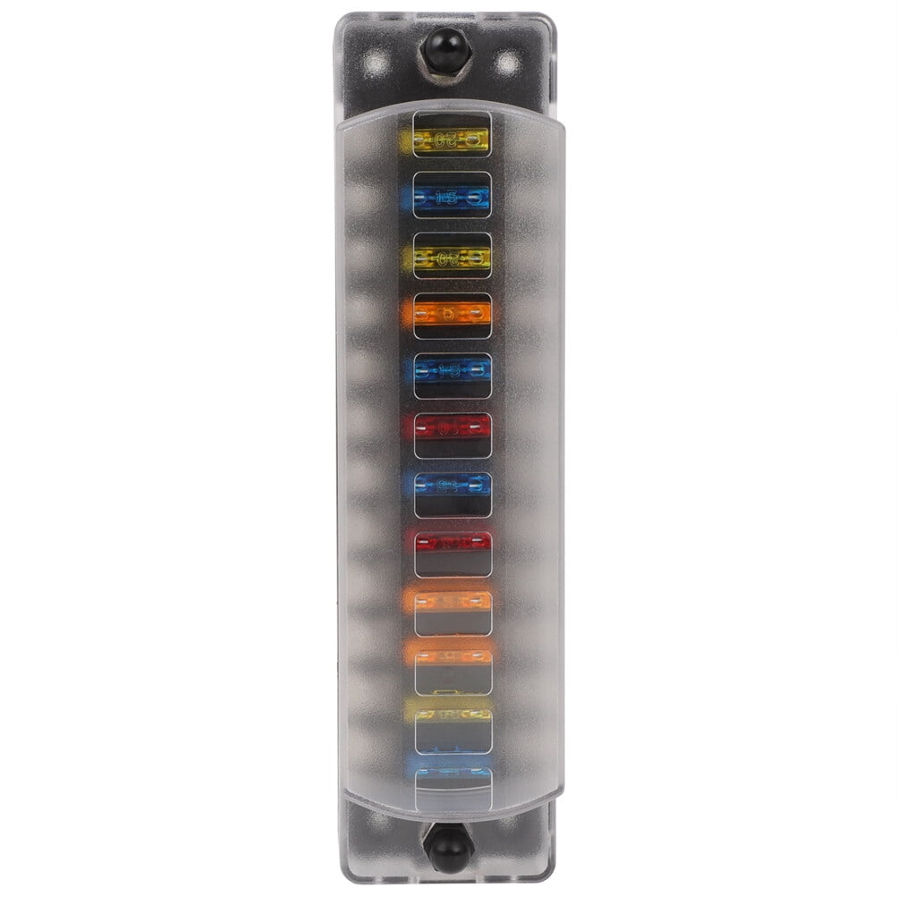 cciyu Fuse Box * 1Standard Blade Fuse * 24, 6*5A+ 6*10A +6*15A+ 6*20A ...