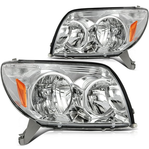 cciyu Headlight Assembly fit for TOYOTA 4Runner 03-05 Head Lamp Assy 81170-35400/81130-35420