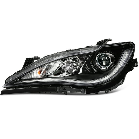 cciyu Headlight Assembly for 2017-2020 for Chrysler Pacifica Chrome Lamps Housing 1pcs Driver Side Headlamp CH2518152 68228949AH (Bulbs Not include)