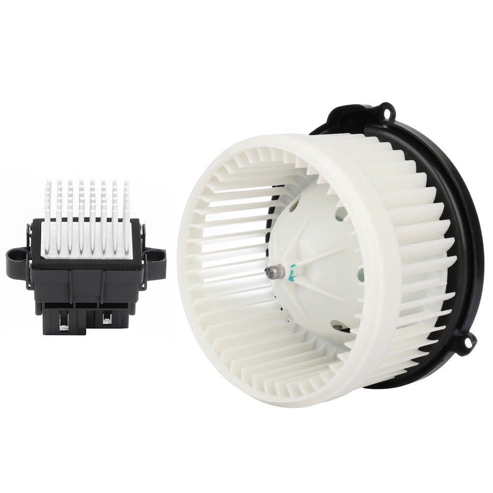 cciyu Heater Blower Motor and HVAC Resistor Blower Motor Module fit for 2012 for Chevrolet Captiva Sport,2007-2017 for Chevrolet Equinox,2010-2017 for GMC Terrain,2007-2009 for Pontiac Torrent