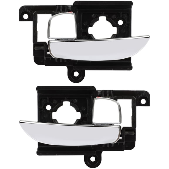 cciyu Interior Door Handle Interior Front Rear Side Chrome 2007-2010 For Hyundai For Elantra 826200Q000, HY1353131, 826100Q000, HY1352131 2pcs