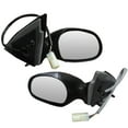 thumbnail image 1 of cciyu Left and Right Side View Mirrors Fits for For Ford Taurus (2000 2001 2002 2003 2004 2005 2006 2007) Power NON-Foldaway Smooth+Textured Exterior Mirrors - YF1Z-17682AA, 1 of 5