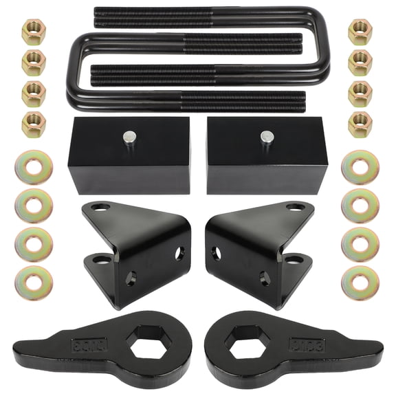cciyu Leveling lift kit 1-3 in Front 3" Rear for Silverado 1500 HD 2001-2003 2005-2006,for Silverado 2500 HD 3500 HD 2007-2010,for Sierra 1500 HD 2001-2006,for Sierra 2500 HD 3500 HD 2007-2010