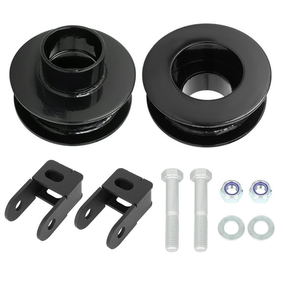 cciyu Leveling lift kit 2" Front and Front Shock Extender Kit for 2-4" Lift for Ford for F-250 Super Duty 2005-2023,for Ford for F-350 Super Duty 2005-2023