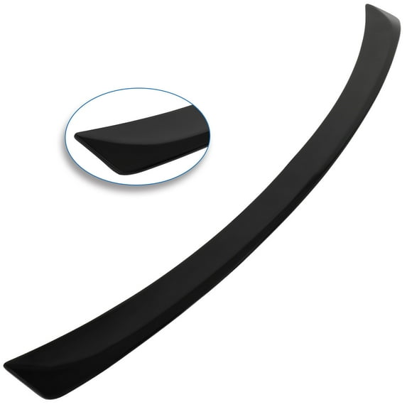 cciyu Lip Style Rear Trunk Lip Spoiler Wing Fits for 2005-2010 For Toyota Avalon Racing Trunk Spoiler(ABS Matte Black)