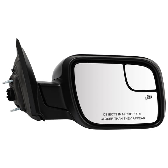 cciyu Passenger Side View Mirror Replacement For 2016-2019 For Ford For Explorer With Blind Spot Glass Heated Turn signal And Puddle Light Replace FO1321554 Black