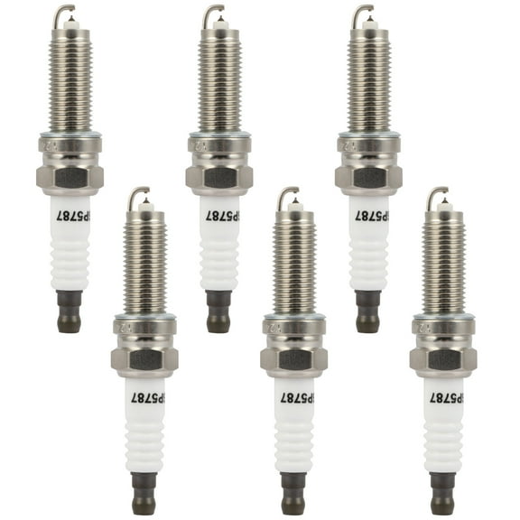 cciyu Platinum Iridium Spark Plugs 5787 for Acura MDX 2010-2013,TL 2009-2014,ZDX 2010-2013,MDX 2010-2013,3.7L Set of 6