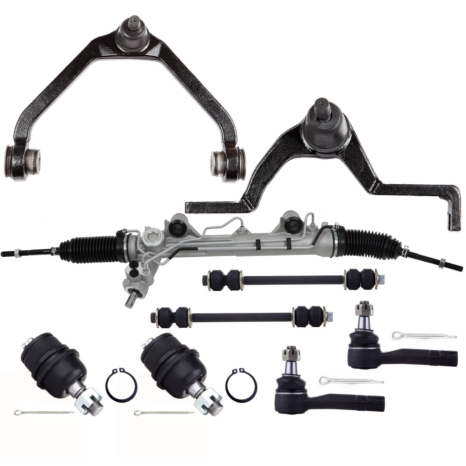 cciyu Power Steering Rack and Pinion Complete Assembly & Stabilizer
