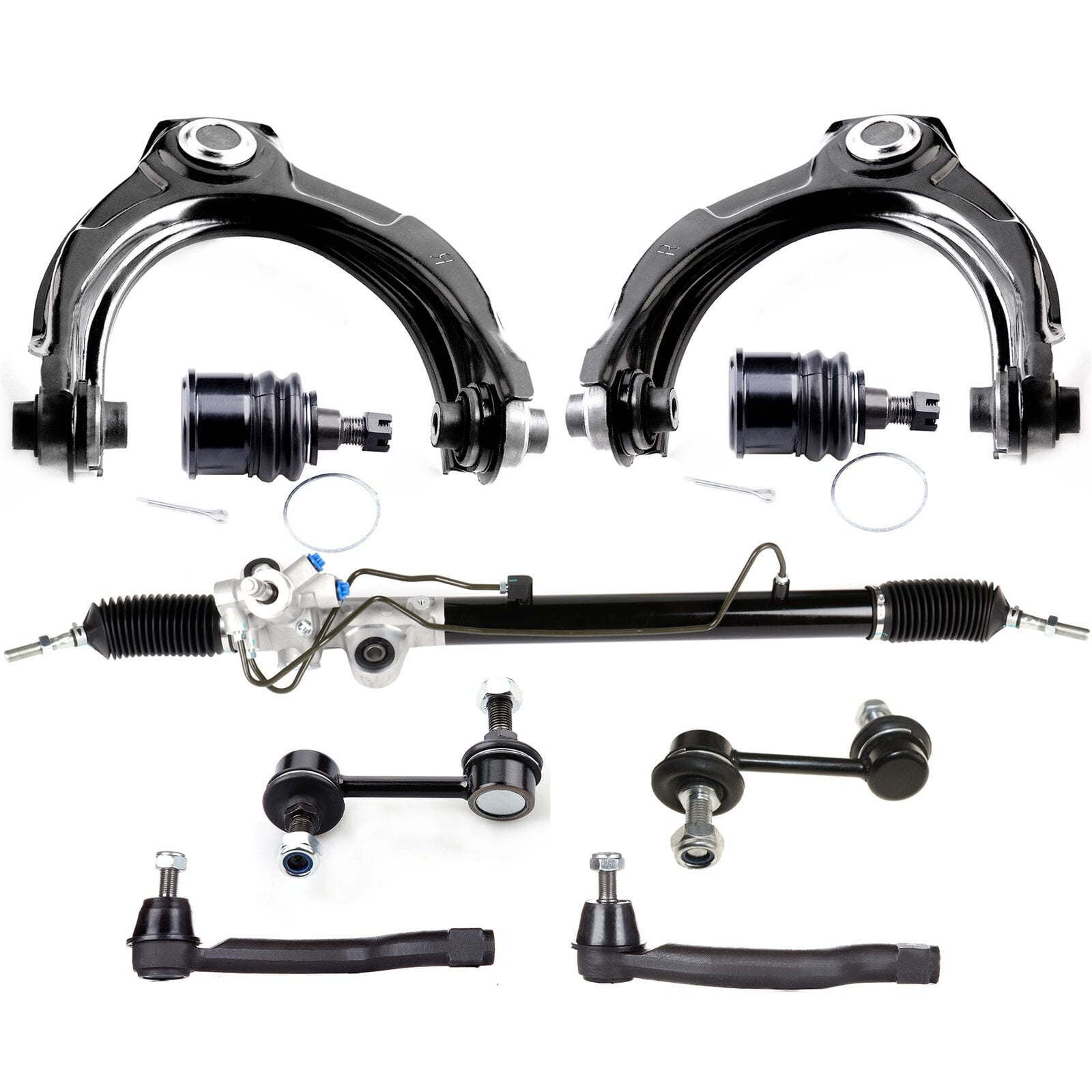 cciyu Power Steering Rack and Pinion Complete Assembly & Stabilizer