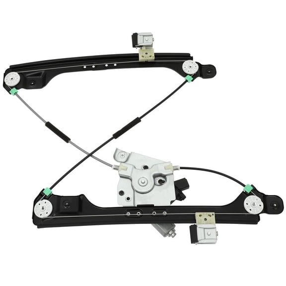 cciyu Power Window Regulator with Motor Assembly Front Left Driver Side Replacement fit for 2010-2015 SRX 2011 9-4X 751-966