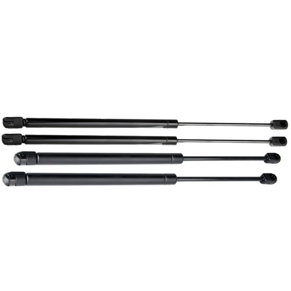 cciyu Qty(4) 4066 Lift Supports Struts Gas Springs Shocks Replacement fit for Jeep Liberty 2002-2007 Front Hood and Rear Window