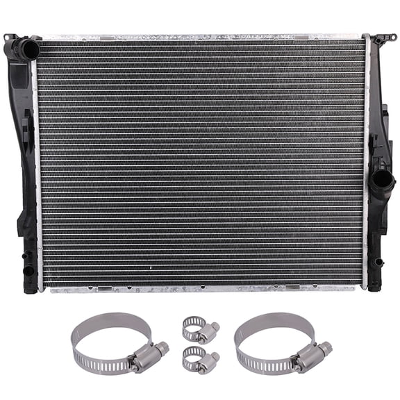 cciyu Radiator fits for 2008-2013 for BMW for 128i 2008 for BMW for 2882 Radiator 8MM-10MM 30MM-50MM Hose Clamp