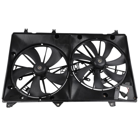 cciyu Radiator or Condenser Cooling Fan Fit for 2008 2009 2010 2011 2012 2013 for Toyota Highlander