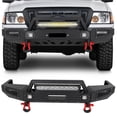 thumbnail image 1 of cciyu Rear Bumper Compatible for 1998-2011 for Ford Ranger with D-ring, LED Lights, 1 of 5
