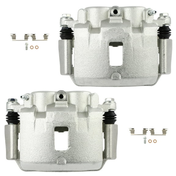 cciyu Rear Left & Right Brake Calipers Assembly w/Bracket 18B4934 18B4935 For Chevy For Express 2500/For Express 3500,For GMC For Savana 2500/For Savana 3500