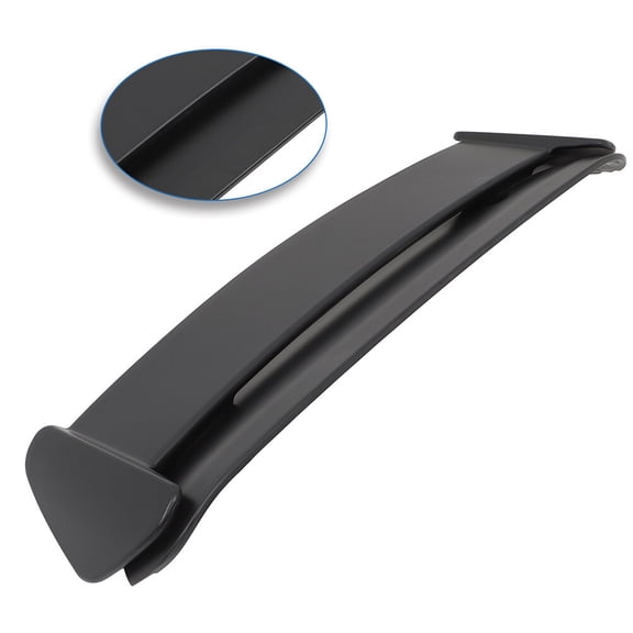cciyu Rear Roof Spoiler Fits for 1996-2000 for Honda Civic Hatchback Roof Spoiler,Matte Black