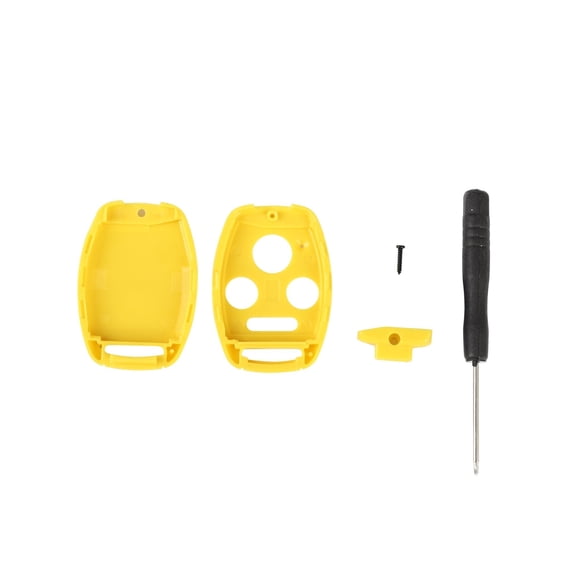cciyu Remote Key Fob 2003-2012 Fit for Honda Accord 2.4L 2003-2007 Fit for Honda Accord 3.0L Yellow
