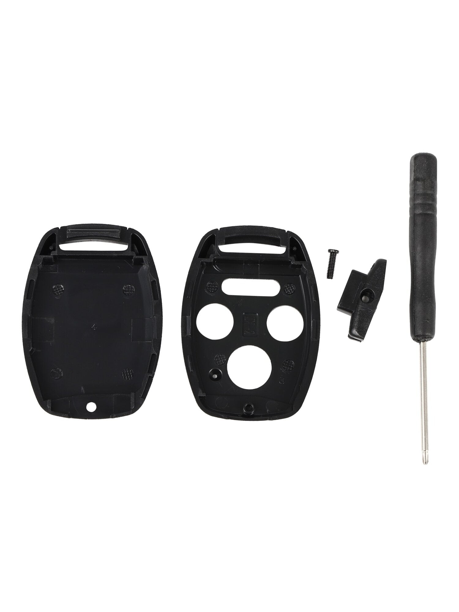cciyu Remote Key Fob 2003-2012 Fit for Honda Accord 2.4L 2003-2011 Fit for Honda Civic 2.0L Black