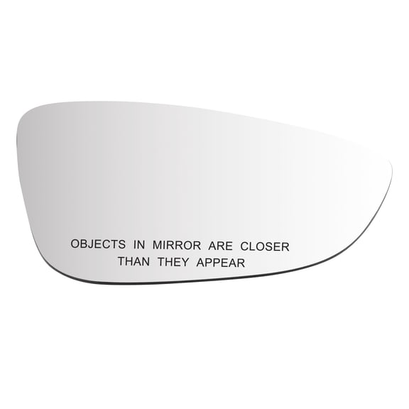 cciyu Right Side View Mirror Replacement Glass Fits For Volkswagen 2013-2015 for Passat 2011-2018 for Jetta 2012-2019 for Beetle Diagonal Length:6 5/8 inch w/o Backing Plate Exterior Mirror