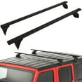thumbnail image 1 of cciyu Roof Rack Cross Bars For Jeep Wrangler 2007-2019 Fits Naked Roof Models ONLY Car Top Luggage Carrier Rails, 1 of 5