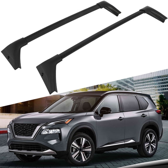 cciyu Roof Rack Cross Bars For Nissan Rogue 2021-2022 Car Top Luggage Carrier Rails