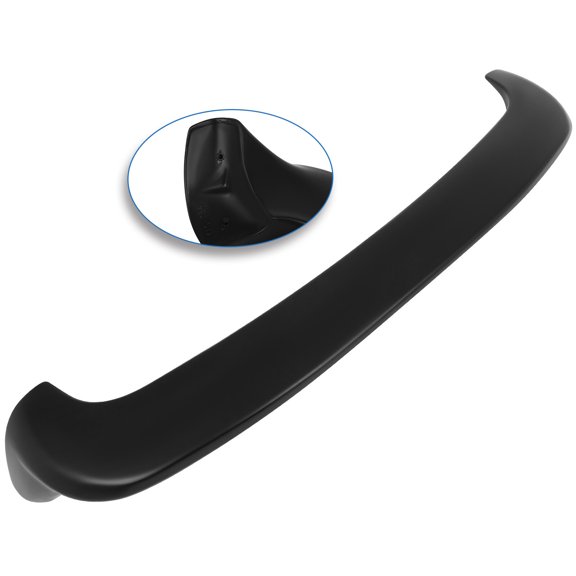 cciyu Roof Spoiler Fits for 2001-2007 For Toyota For Highlander Rear Window Roof Spoiler(ABS Matte Black)