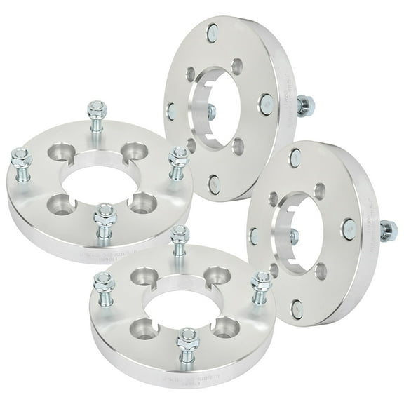 cciyu Set of 4PCS 4x110 to 4x156 Wheel Adapters Lug Centric 4 lugs 1 inch 12x1.25 Studs 74mm hub bore Compatible with for Quadsport 250 1989-1990 for FourTrax 300 1988-2000