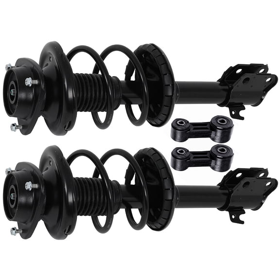 cciyu Struts Suspension Kit for 2003 for Subaru Baja 2000-2004 for Subaru Outback Front Complete Strut Assembly,Stabilizer Bar Link with 172243 172242 K80693