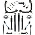 thumbnail image 1 of cciyu Struts Suspension Kit for Chevrolet Silverado 1500 1999-2006 Includes Front and Rear Shock Absorber Control Arm and Ball Joint Assembly, 1 of 5