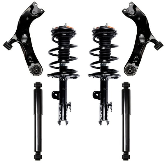 cciyu Struts Suspension Kit for Toyota RAV4 2006-2012 , Includes Complete Struts Assembly Control Arm and Ball Joint Assembly shock absorber
