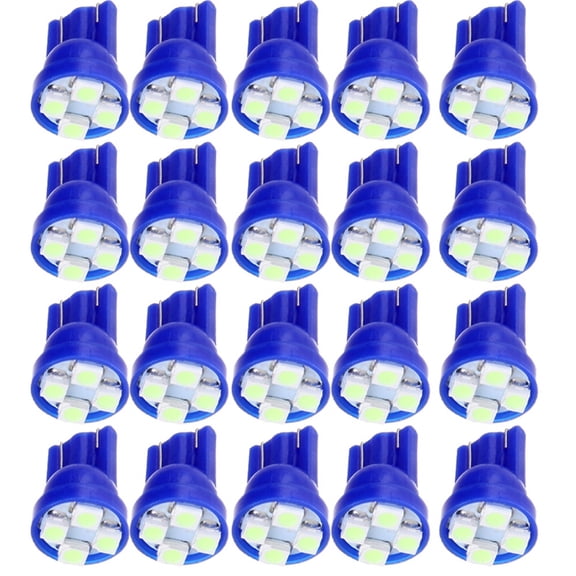 cciyu T10 W5W Wedge 168 194 LED Bulb Dome Light Map Light License Plate Light,20Pcs