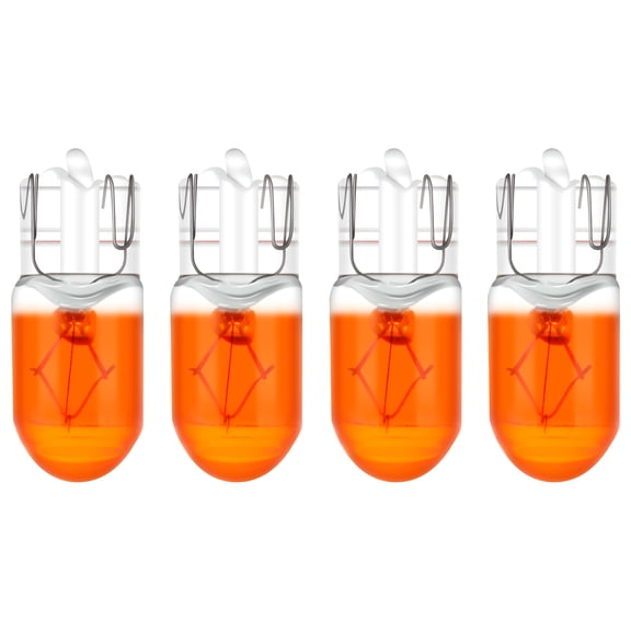 cciyu T10 Yellow Instrument Cluster Dash Panel Lights Super Bright:Bulbs Halogen Lights Bulbs 4PCS