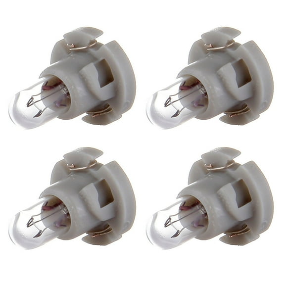 cciyu T4/T4.2 Neo Wedge Halogen A/C Bulb Instrumnet Panel Dash Light,4Pack