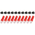 thumbnail image 1 of cciyu T5 37 74 Wedge SMD Led Bulbs Instrument Cluster Light Panel Gauge Light with Sockets,10Pack, 1 of 4