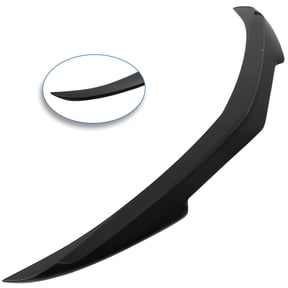 cciyu V Style Rear Trunk Lip Spoiler Wing Fits for 2014-2018 for Cadillac ATS Racing Trunk Spoiler(ABS Glossy Black)