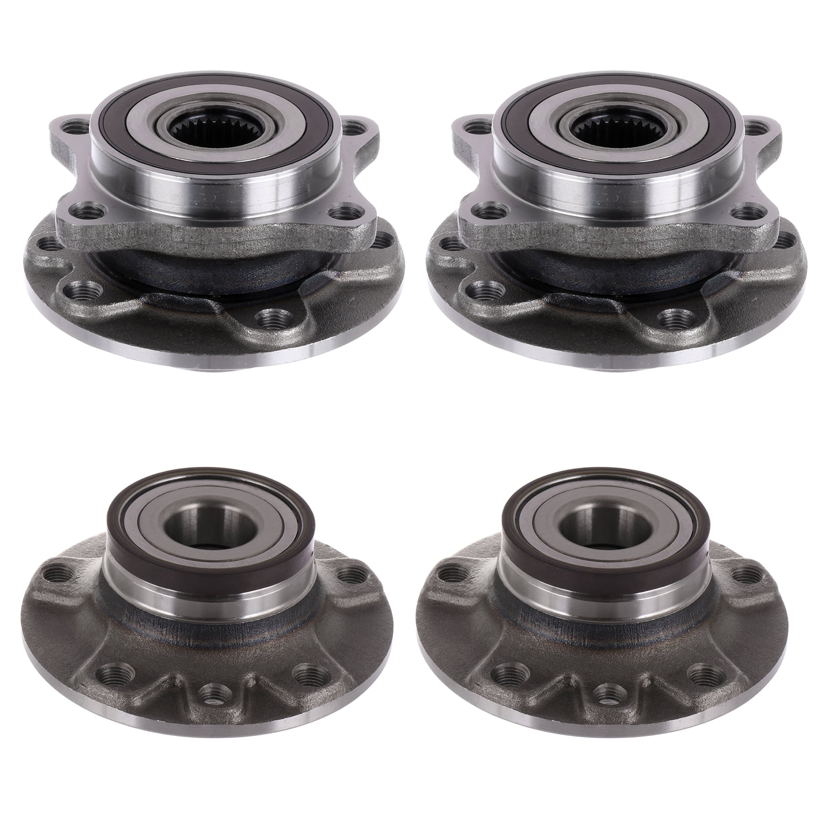cciyu Wheel Hub Bearing Assembly Front 5 Bolts hole ABS with Tone Ring ...