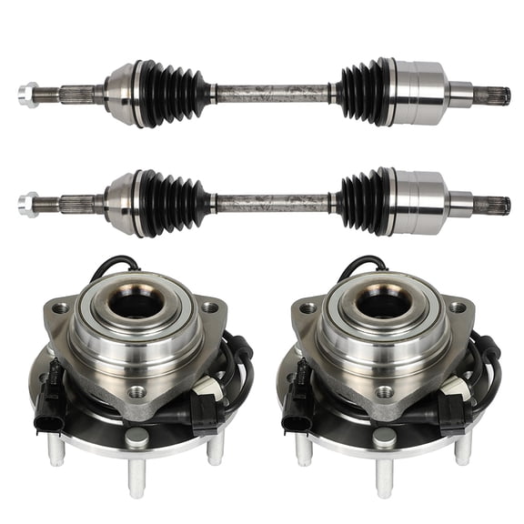 cciyu Wheel Hub Bearing Assembly Front 6 Bolts ABS with tegral Sensor 513188 For Buick Rainier 2004-2007 ,For Chevrolet Ssr 2003-2006 ,For Chevrolet Trailblazer 2002-2009 ,For C Wheel Hubs