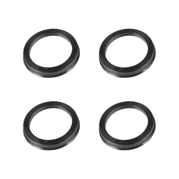 cciyu Wheel Hub Centric Rings Ring PACK OF 4 72.6mm to 57.1mm 72.6 OD 57.1 ID black Plastic Hubrings