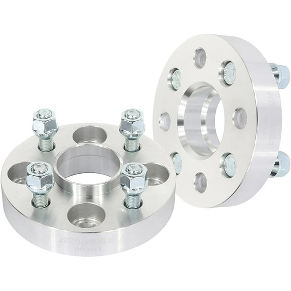 cciyu Wheel Spacers adapters 4x100 12x1.5 56.1 1" appropriate for 2004-2008 for Chevrolet Aveo 1993-1997 for Honda Civic del Sol 1988-1991 for Honda CRX 2007-2012 for Honda Fit