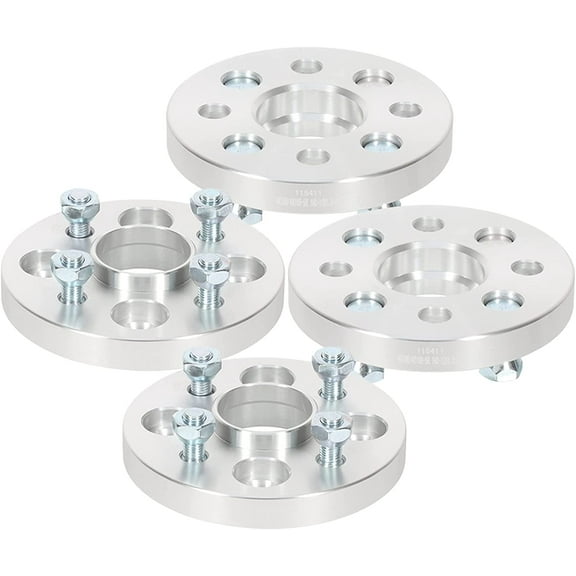 cciyu spacers 4 Lugs 4x 20mm Thick 4x100mm 12x1.5 Studs Wheel Spacers Compatible with 1988-1991 for Honda CRX