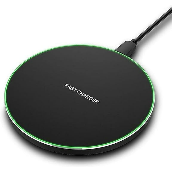 ccwonima Fast Wireless Charger,20W Max Wireless Charging Pad Compatible with iPhone 17/17 Pro/16/15/14/13/12/SE/XS Max/XR,AirPods; Wireless Charge Mat for Samsung Galaxy S25/S24/Note,Pixel/LG